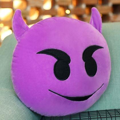 Imaginea din Emoji pernă  -  diavol