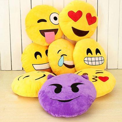 Imaginea din Emoji pernă  -  îndrăgostit