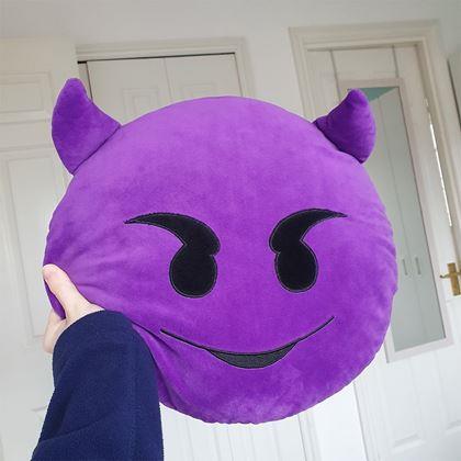 Imaginea din Emoji pernă  -  diavol