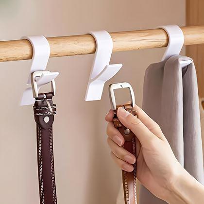 Imaginea din 2 bucăți cârlige de agățat pentru radiator tip scară - albe