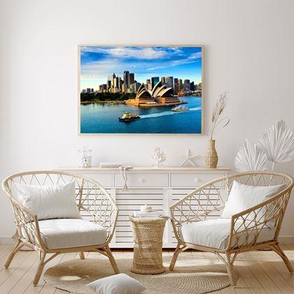 Imaginea din Pictură cu diamante cu ramă  -  Sydney