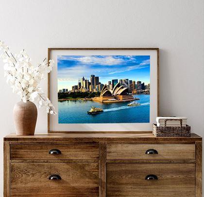 Imaginea din Pictură cu diamante cu ramă  -  Sydney