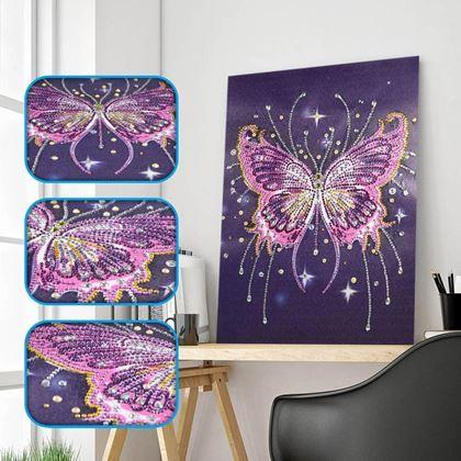 Imaginea din Pictură cu diamante specială  -  fluture