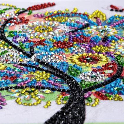 Imaginea din Pictură cu diamante specială  -  arbore colorat