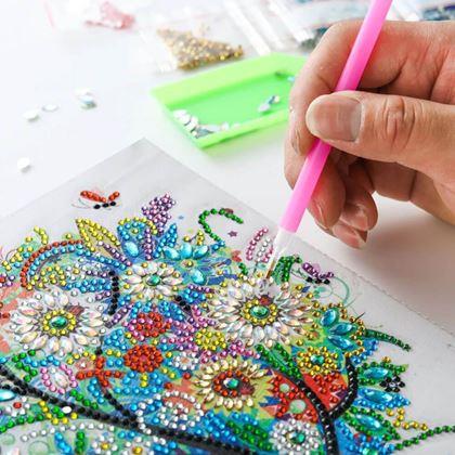 Imaginea din Pictură cu diamante specială  -  arbore colorat
