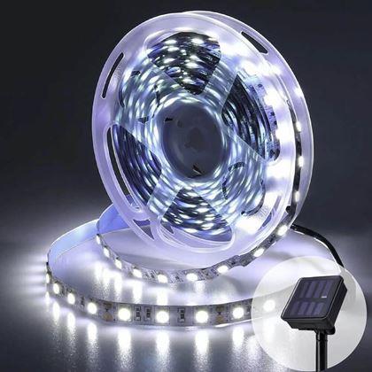 Imaginea din Bandă solară cu LED-uri 5 m  -  alb rece