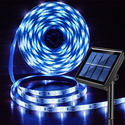 Imaginea din Bandă solară cu LED-uri 5 m  -  alb rece