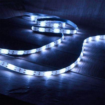 Imaginea din Bandă solară cu LED-uri 5 m  -  alb rece