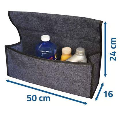 Imaginea din Organizator auto cu bandă velcro - 50x16 cm