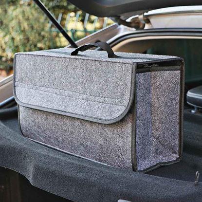 Imaginea Organizator auto cu bandă velcro