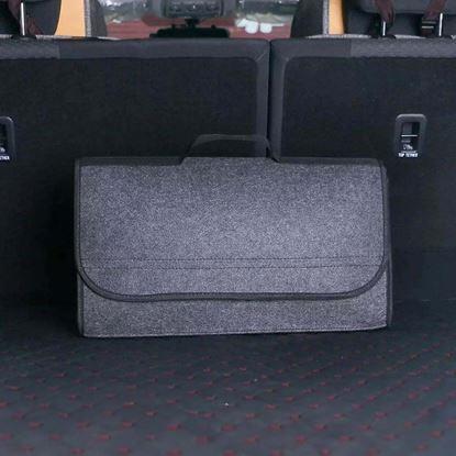 Imaginea Organizator auto cu bandă velcro