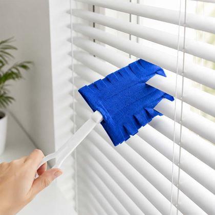 Imaginea din Praf de șters lavabil din microfibră cu coadă, set de 5 bucăți