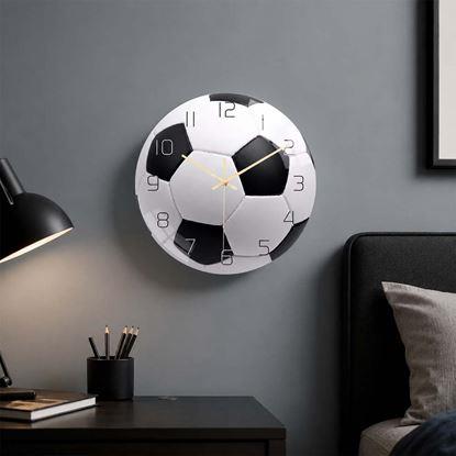 Imaginea Ceas de perete - minge de fotbal