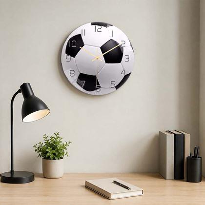 Imaginea din Ceas de perete - minge de fotbal