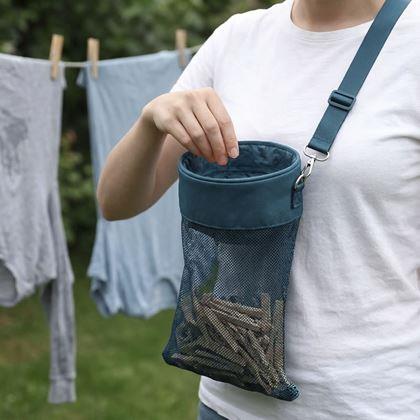 Imaginea din Pungă/sac portabil pentru cleme de rufe
