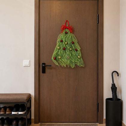 Imaginea din Brad de Crăciun pentru ușă