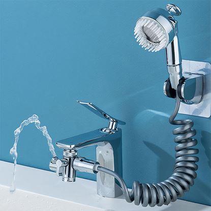 Imaginea Adaptor pentru baterie de apă cu cap de duș și robinet pentru băut