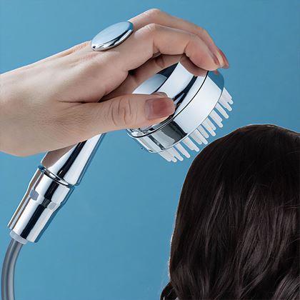 Imaginea din Adaptor pentru baterie de apă cu cap de duș și robinet pentru băut