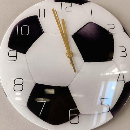 Imaginea din Ceas de perete - minge de fotbal