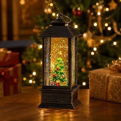 Imaginea Decorațiune de Crăciun – felinar LED