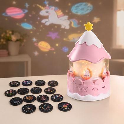 Imaginea din Proiector de noapte unicorn - 21 de motive luminoase