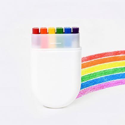 Imaginea din Creioane cerate în husă pentru pictarea curcubeului