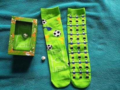 Imaginea Șosete de fotbal cu motiv de teren