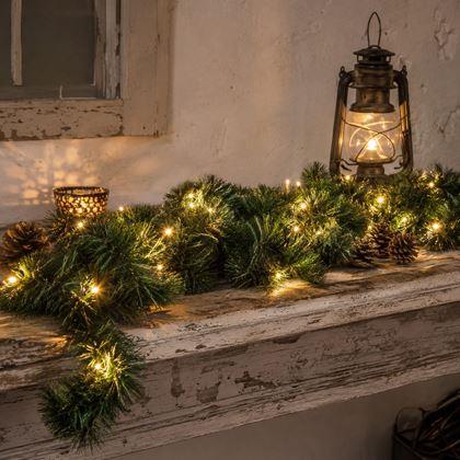 Imaginea din Ghirlandă LED de Crăciun luminată - 5,7 m