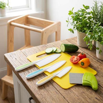 Imaginea din Set de bucătărie pentru copii - tăiere sigură