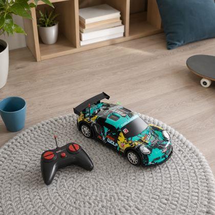 Imaginea din Mașinuță RC de drift cu telecomandă și lumini