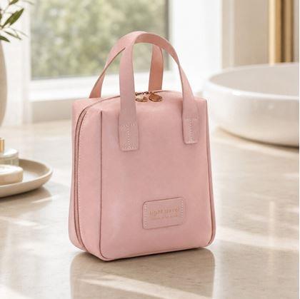 Imaginea din Organizator de călătorie pentru cosmetice cu compartimente