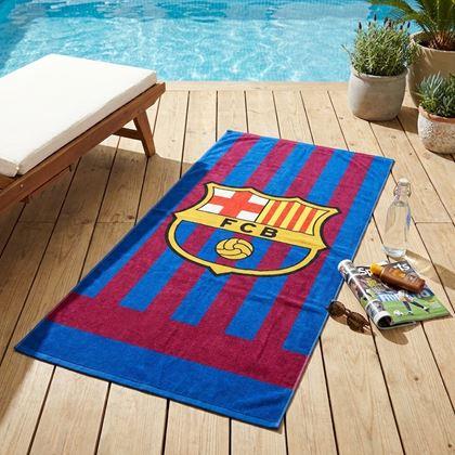 Imaginea din Prosop de plajă fotbal - FC Barcelona