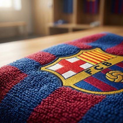Imaginea din Prosop de plajă fotbal - FC Barcelona