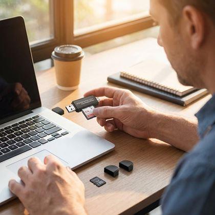 Imaginea din Cititor de carduri USB