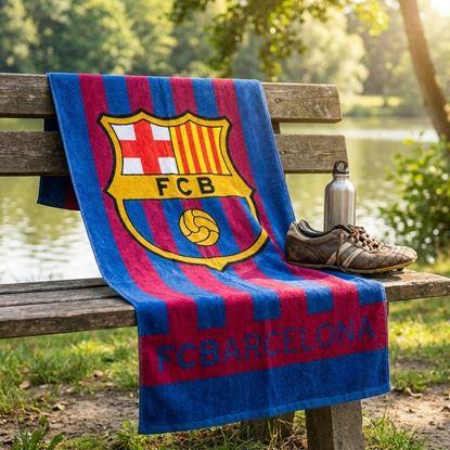 Imaginea Prosop de plajă fotbal - FC Barcelona