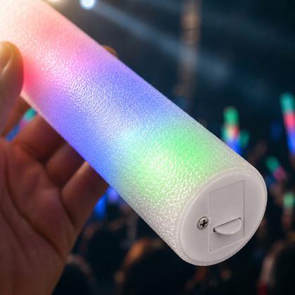 Imaginea din Bastoane de spumă luminoase pentru petrecere, 3 moduri de iluminare