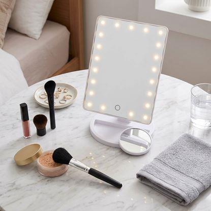 Imaginea Oglindă cosmetică de mărire 22 LED-uri