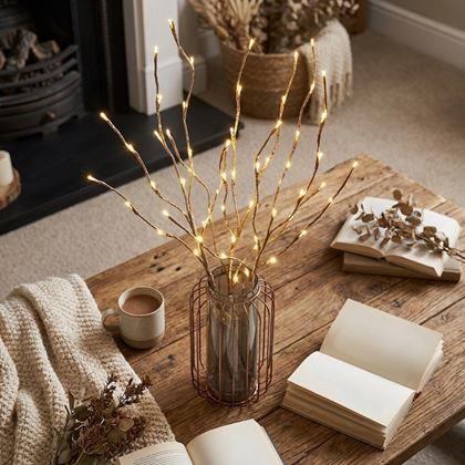 Imaginea din Ramuri decorative luminoase, set 5 bucăți