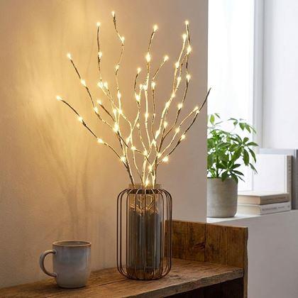 Imaginea din Ramuri decorative luminoase, set 5 bucăți