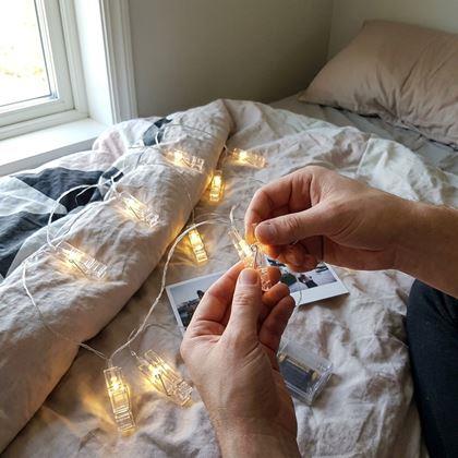 Imaginea din LED luminițe luminoase