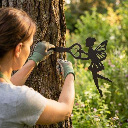 Imaginea din Decorațiune de grădină din metal - Zână