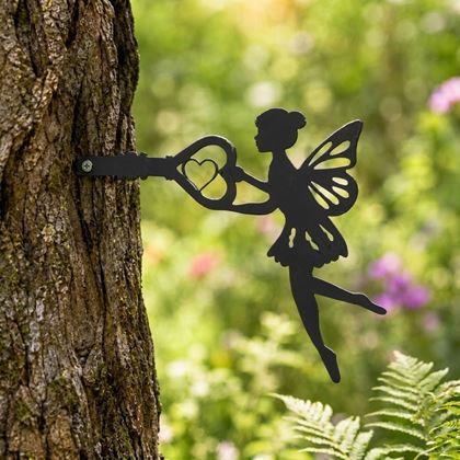 Imaginea din Decorațiune de grădină din metal - Zână
