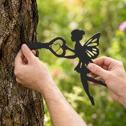 Imaginea din Decorațiune de grădină din metal - Zână