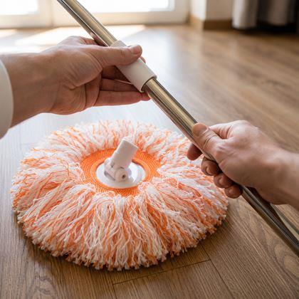Imaginea din Mop de praf cu cap rotativ de 360°