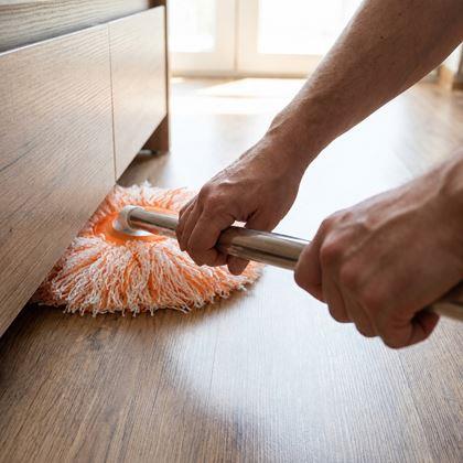 Imaginea din Mop de praf cu cap rotativ de 360°