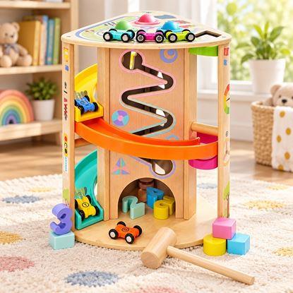 Imaginea Circuit interactiv din lemn