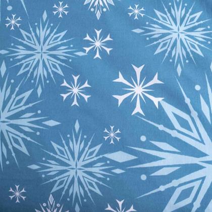 Imaginea din Lenjerie de pat Frozen White cu fulgi de zăpadă 140x200, 70x90 cm