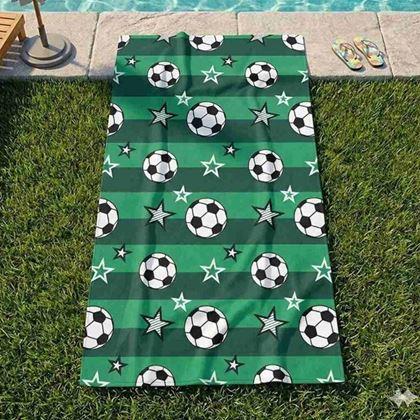 Imaginea din Prosop de baie - Fotbal, 70x140 cm