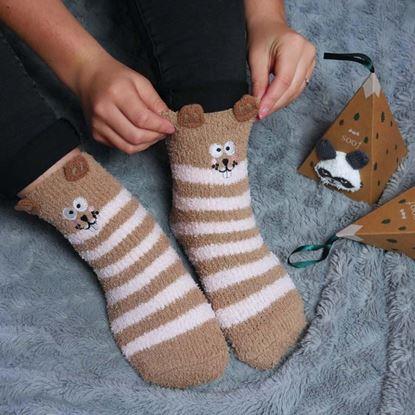 Imaginea Șosete groase în cutie cadou